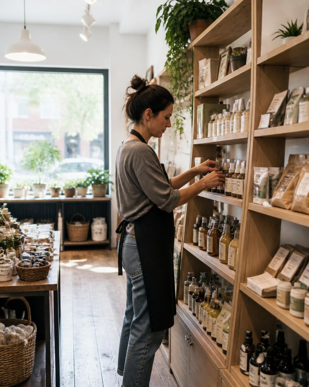 Independent local storefront